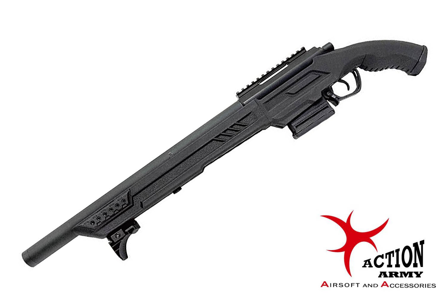 AAC T11S(黑)短版狙击枪-Sniper Rifle手拉狙击枪-生存游戏狙击枪图2