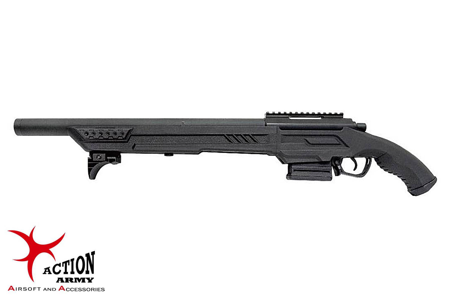 AAC T11S(黑)短版狙击枪-Sniper Rifle手拉狙击枪-生存游戏狙击枪图3