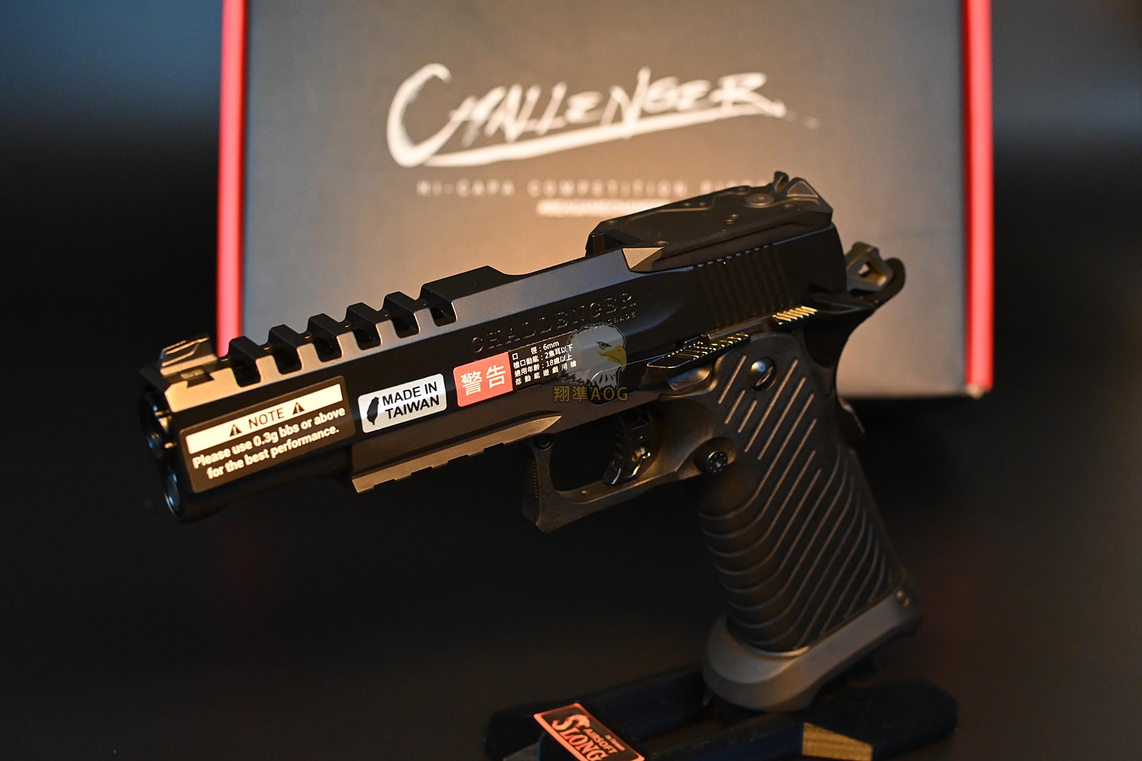 ICS后座力瓦斯手枪-HI CAPA CHALLENGER(黑)瓦斯枪-生存游戏瓦斯枪图12