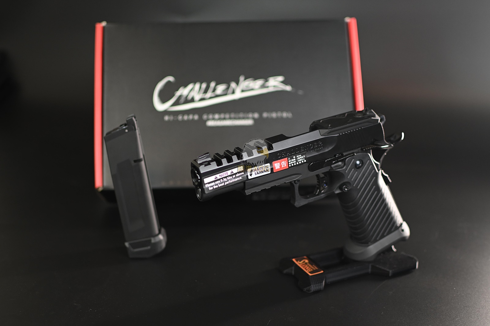 ICS后座力瓦斯手枪-HI CAPA CHALLENGER(黑)瓦斯枪-生存游戏瓦斯枪图3