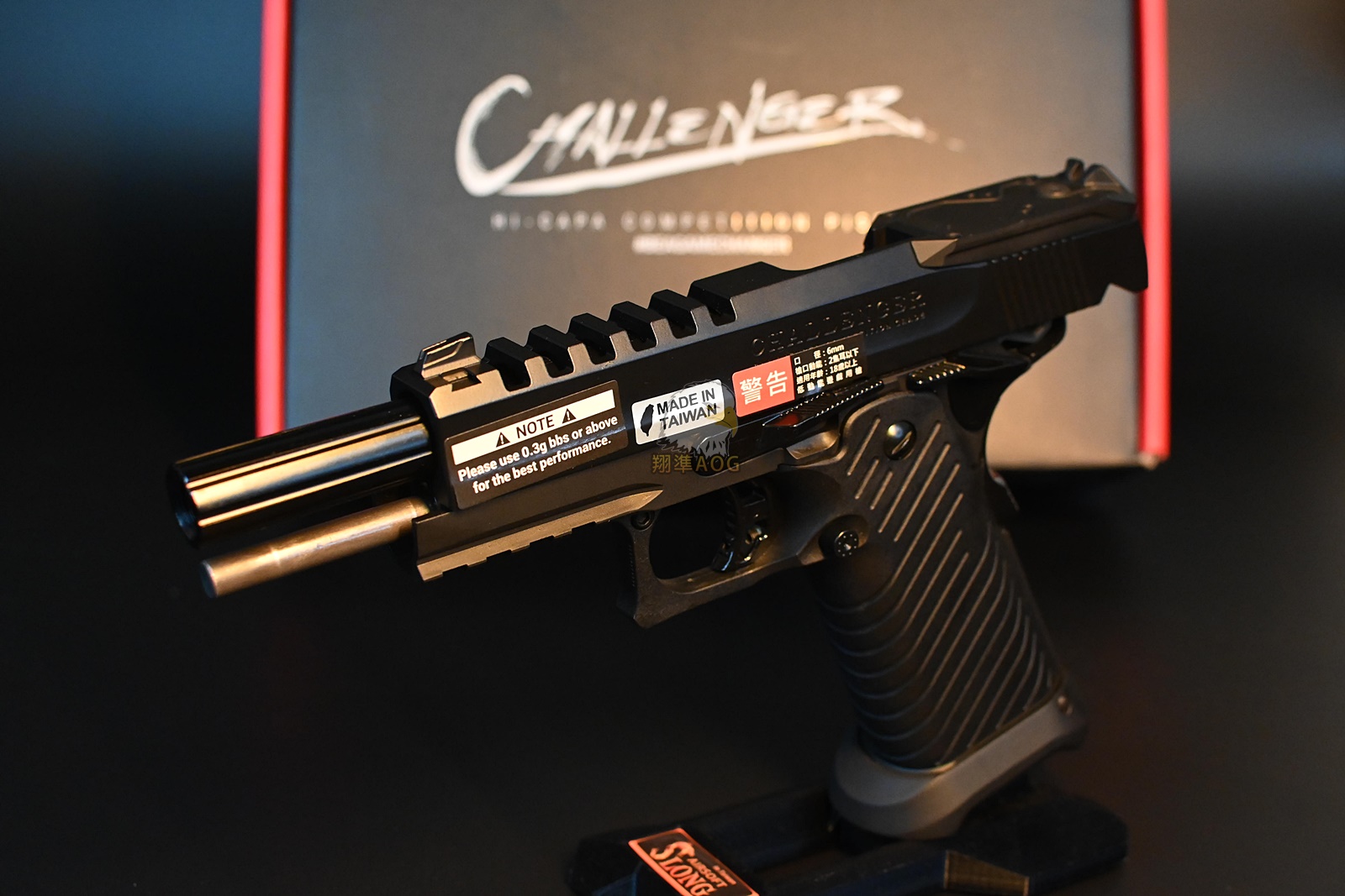 ICS后座力瓦斯手枪-HI CAPA CHALLENGER(黑)瓦斯枪-生存游戏瓦斯枪图13