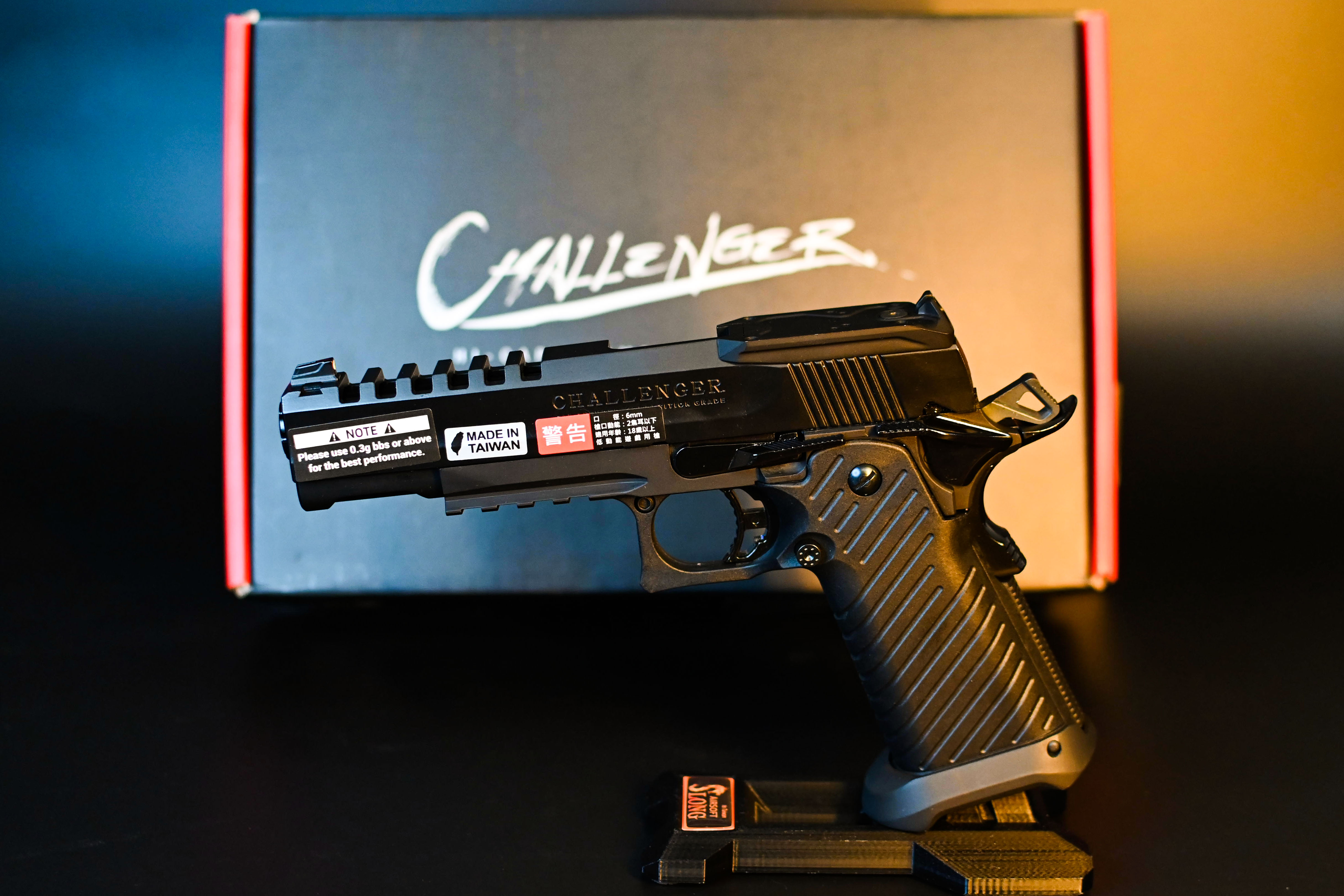 ICS后座力瓦斯手枪-HI CAPA CHALLENGER(黑)瓦斯枪-生存游戏瓦斯枪图11