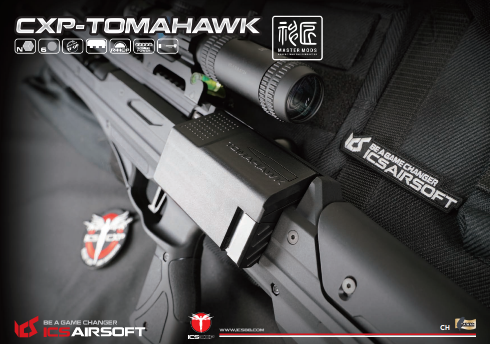 ICS手拉空气枪-CXP-TOMAHAWK手拉狙击枪图4