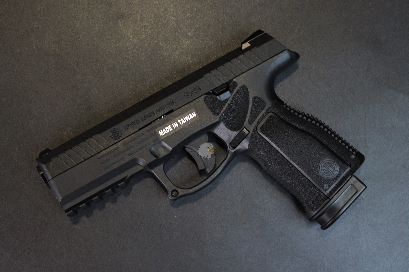 KJ ASG STEYR L9A2瓦斯手枪-生存游戏瓦斯枪图2