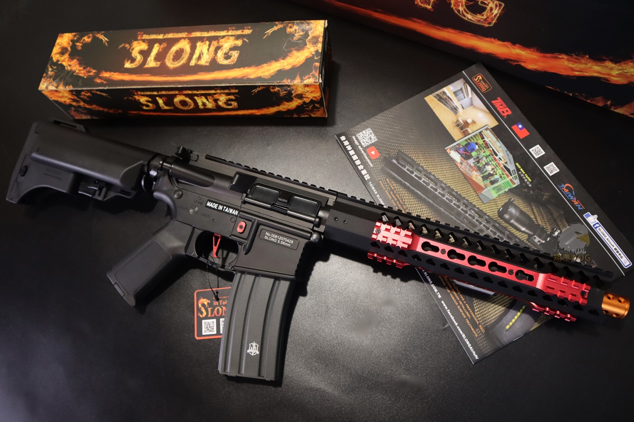 SLONG神龙金属电动枪-M4 BGD 限量版电动枪-AEG金属电动枪图6