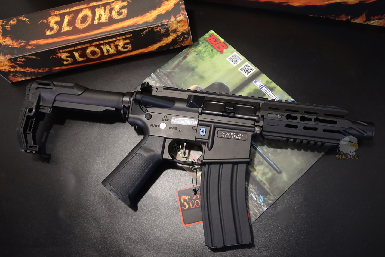SLONG神龙水弹枪-SV6 CQB DST GEL M4金属枪身水弹枪图4