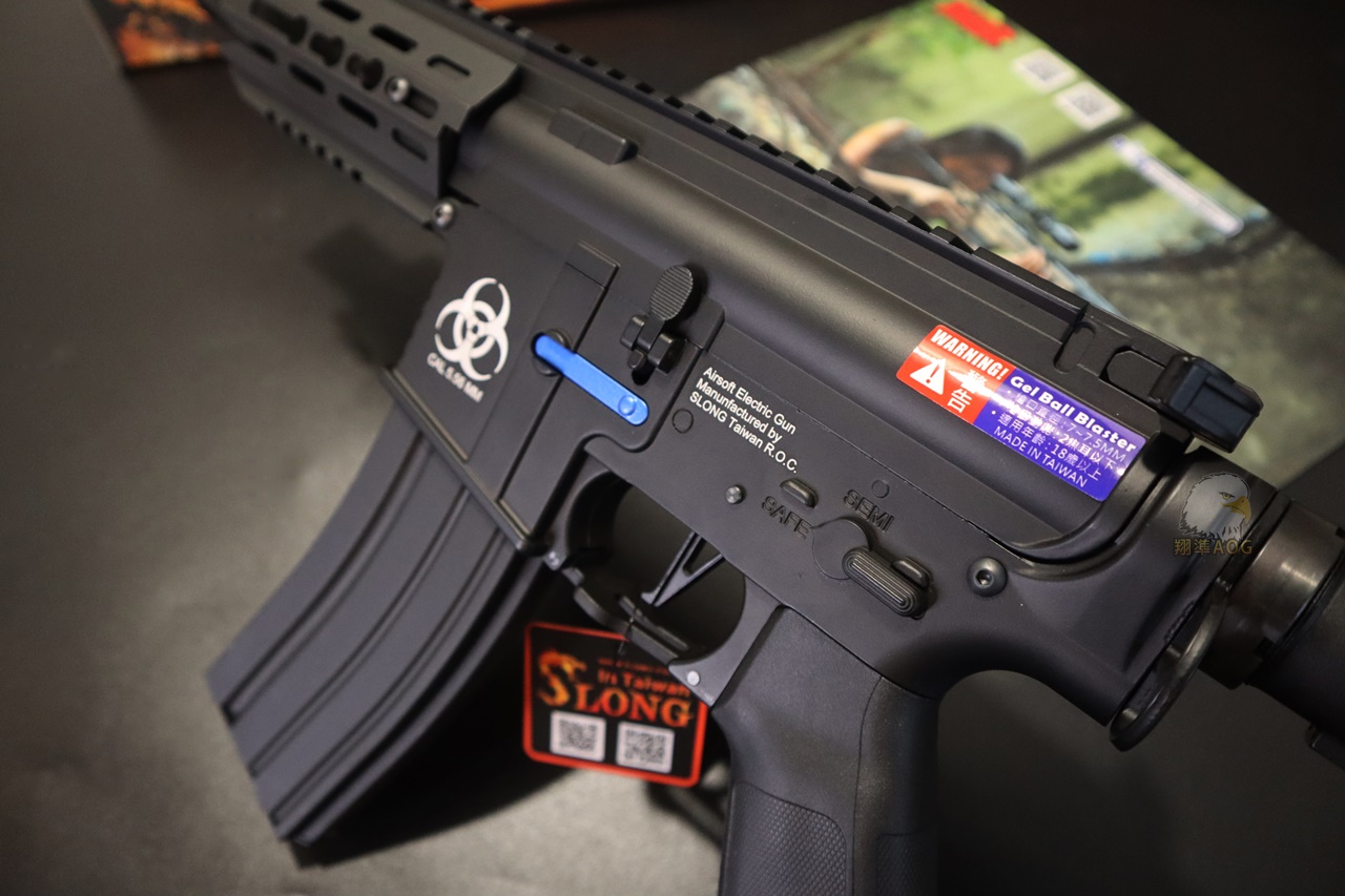 SLONG神龙水弹枪-SV6 CQB DST GEL M4金属枪身水弹枪图7