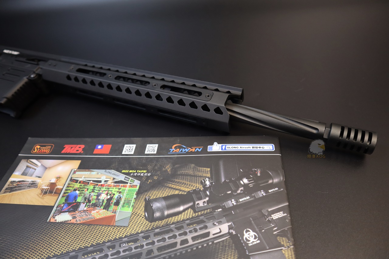 SLONG神龙电动枪-MK8 9.3 M-LOK M4电动枪-伸缩托长枪图9