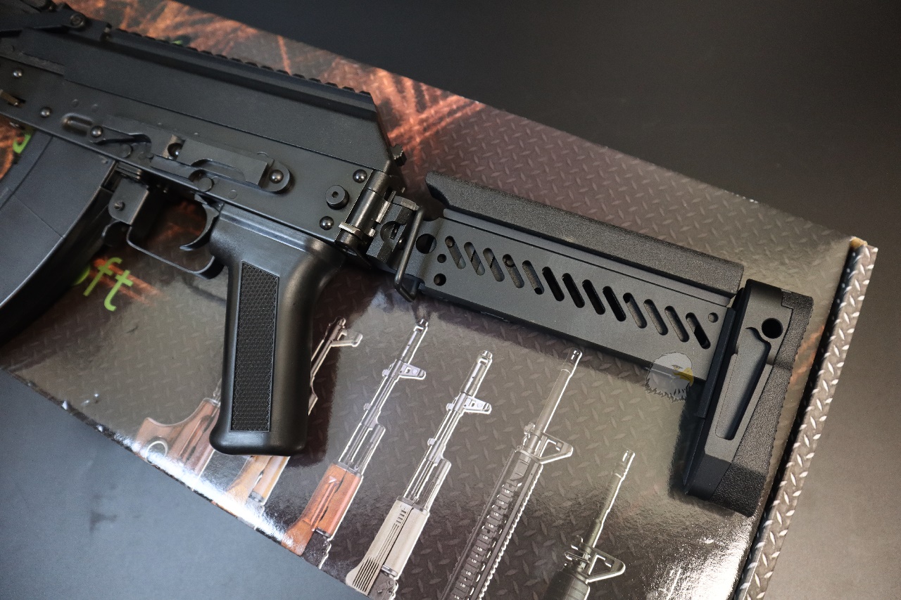 LCT AK-104 AEG电动枪-Sport钢制折叠后托电动枪图7