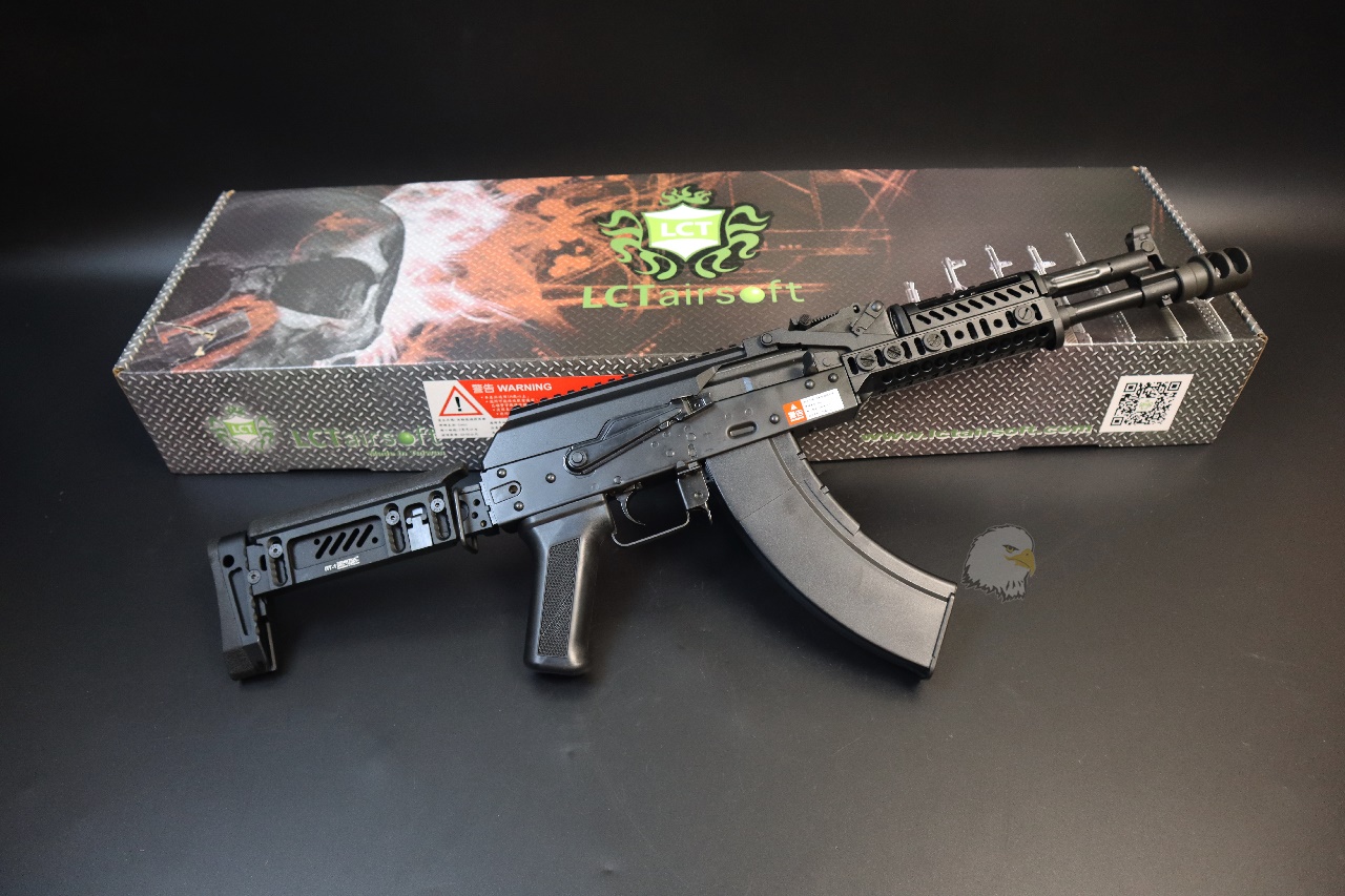 LCT AK-104 AEG电动枪-Sport钢制折叠后托电动枪图8