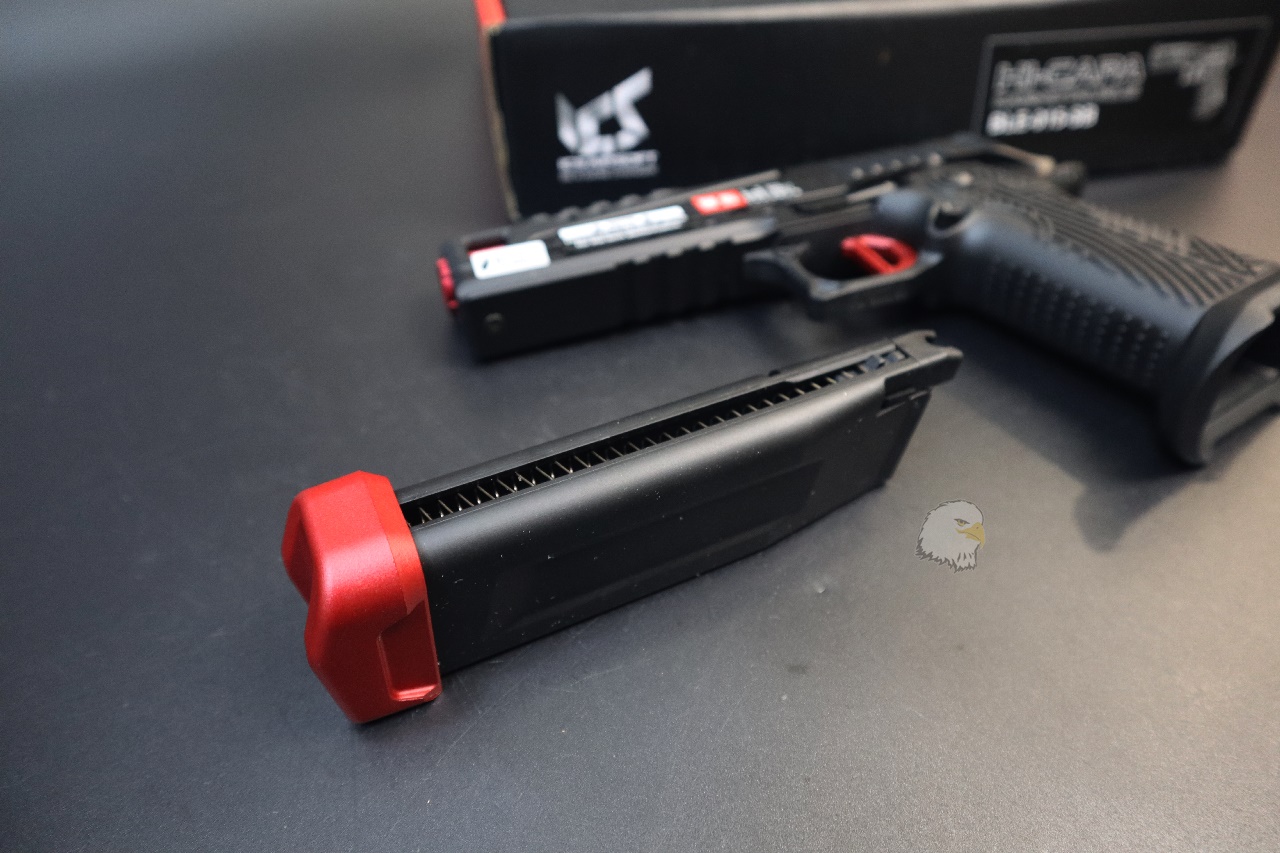 ICS HI-CAPA Carnotaurus黑瓦斯枪-DICS-01SSB瓦斯手枪-BLE-015-SB GBB瓦斯短枪图9