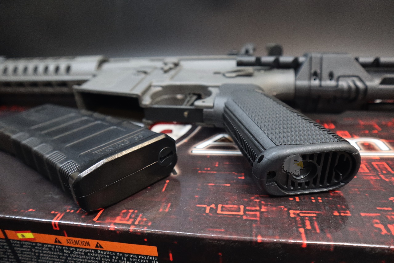 King Arms M4电动步枪-Keymod CQB电动枪-Ultra Grade II(灰)AEG电动枪图6