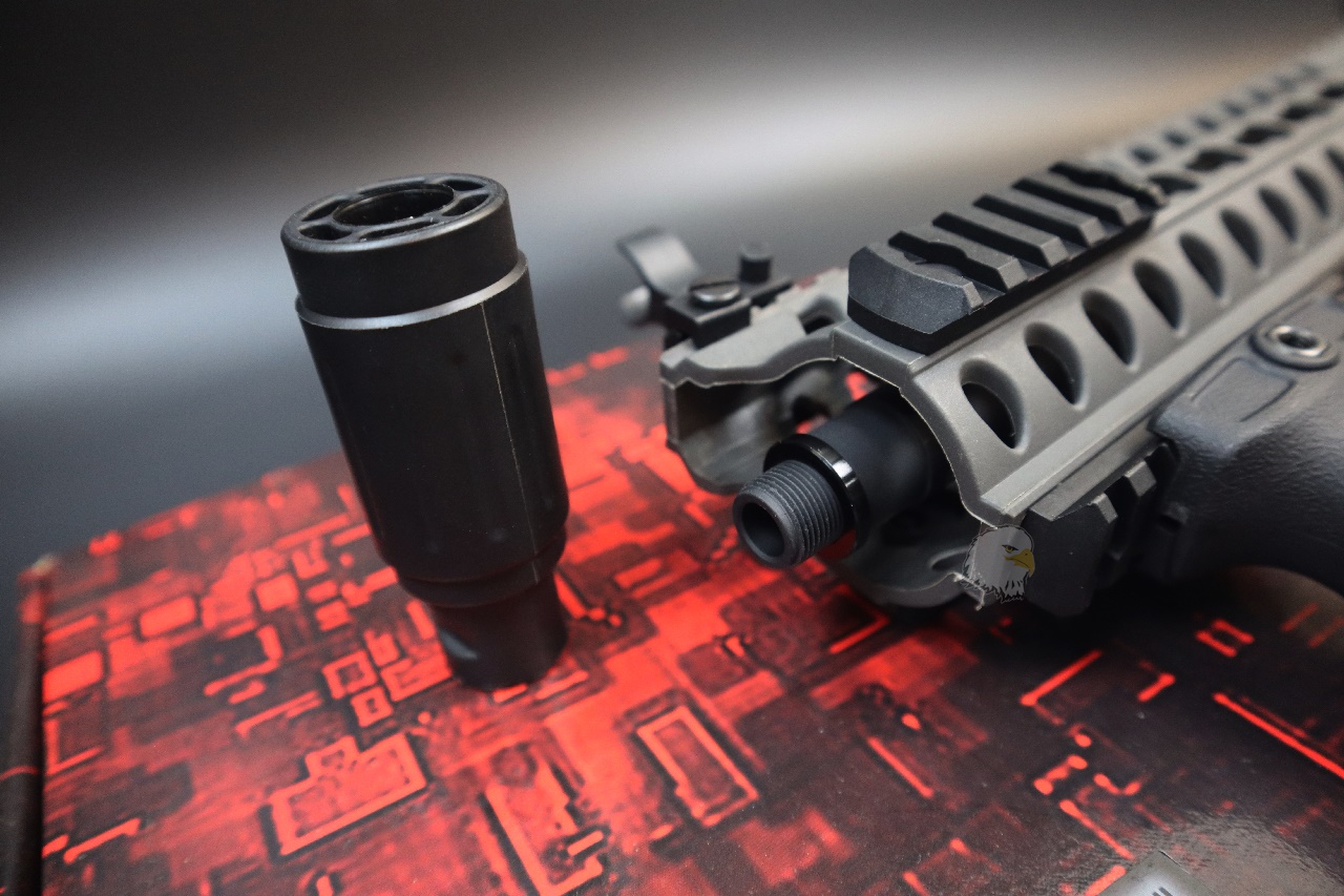 King Arms M4电动步枪-Keymod CQB电动枪-Ultra Grade II(灰)AEG电动枪图4