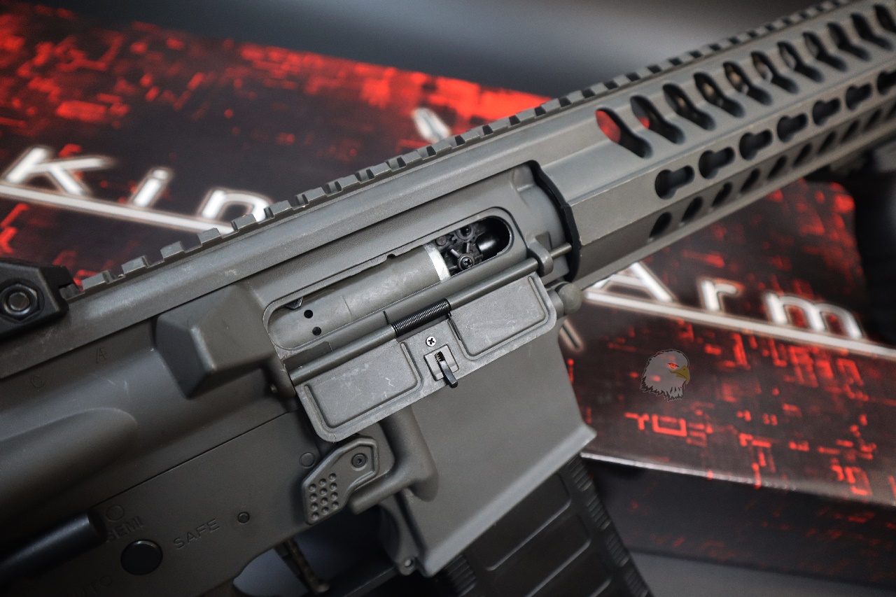 King Arms M4电动步枪-Keymod CQB电动枪-Ultra Grade II(灰)AEG电动枪图10