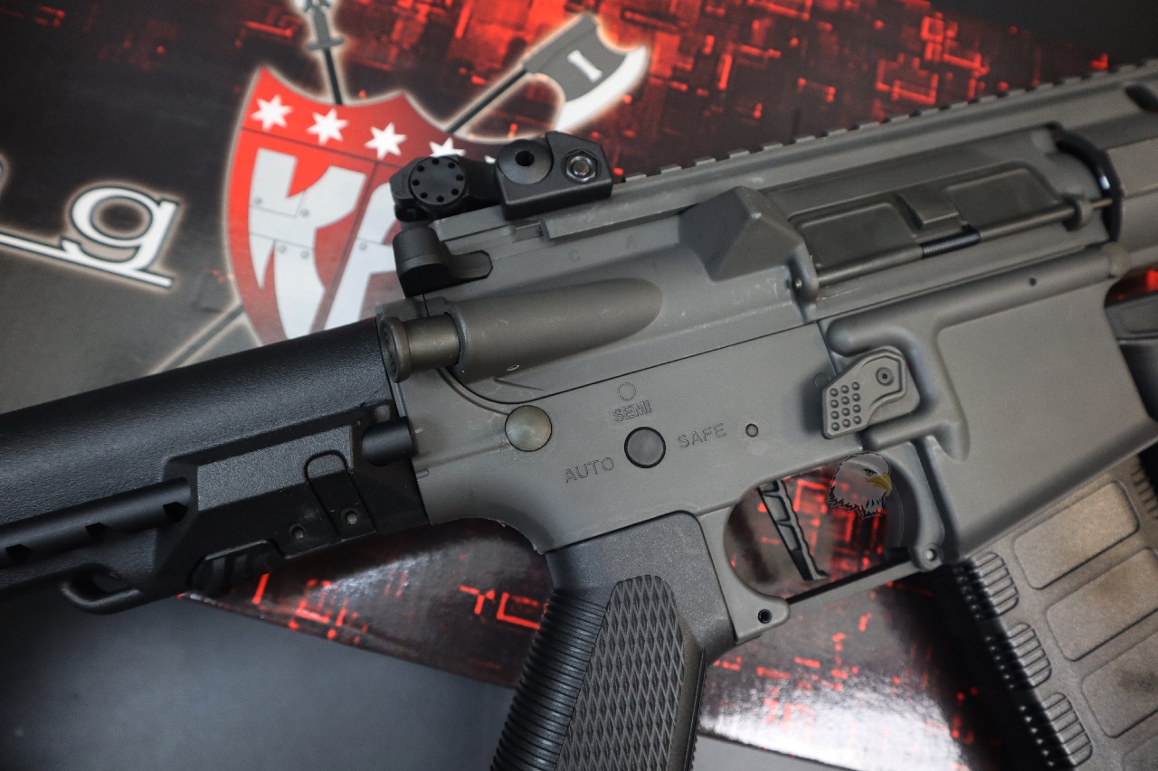 King Arms M4电动步枪-Keymod CQB电动枪-Ultra Grade II(灰)AEG电动枪图13