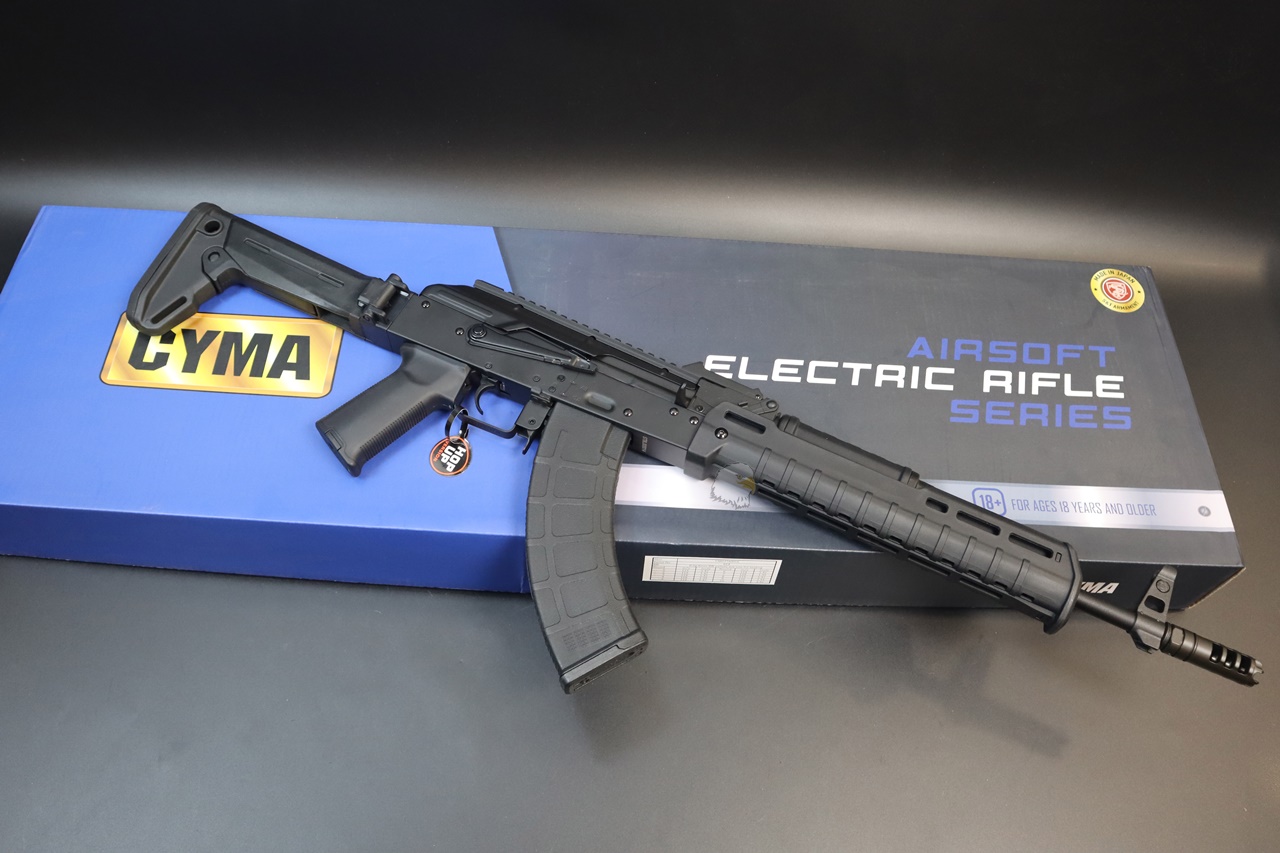 CYMA全金属折托电动枪-AK ZHUKOV S-Style AEG折托图8