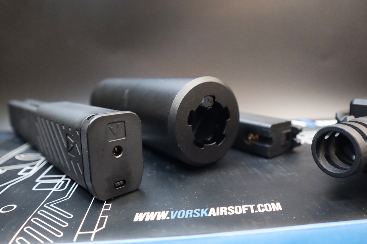 VORSK瓦斯冲锋枪-VMP-1X冲锋枪(双匣)+消音图13