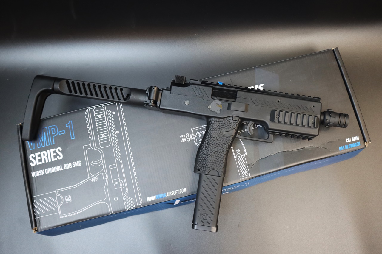 VORSK CQB竞技瓦斯枪-VMP-1 GBB SMG冲锋枪图8