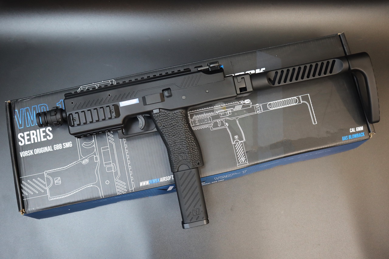 VORSK CQB竞技瓦斯枪-VMP-1 GBB SMG冲锋枪图4
