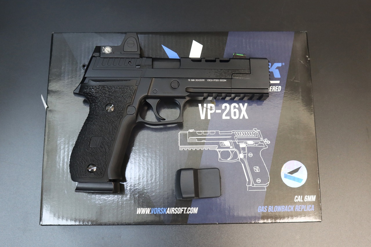 VORSK瓦斯枪-VP26X RDS瞄准镜手枪-Black BDS GBB(黑)瓦斯手枪图6