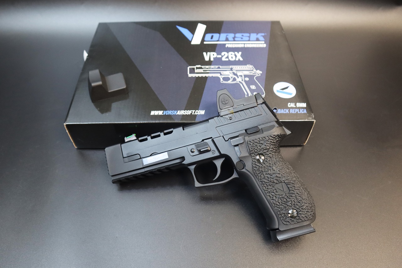 VORSK瓦斯枪-VP26X RDS瞄准镜手枪-Black BDS GBB(黑)瓦斯手枪图5