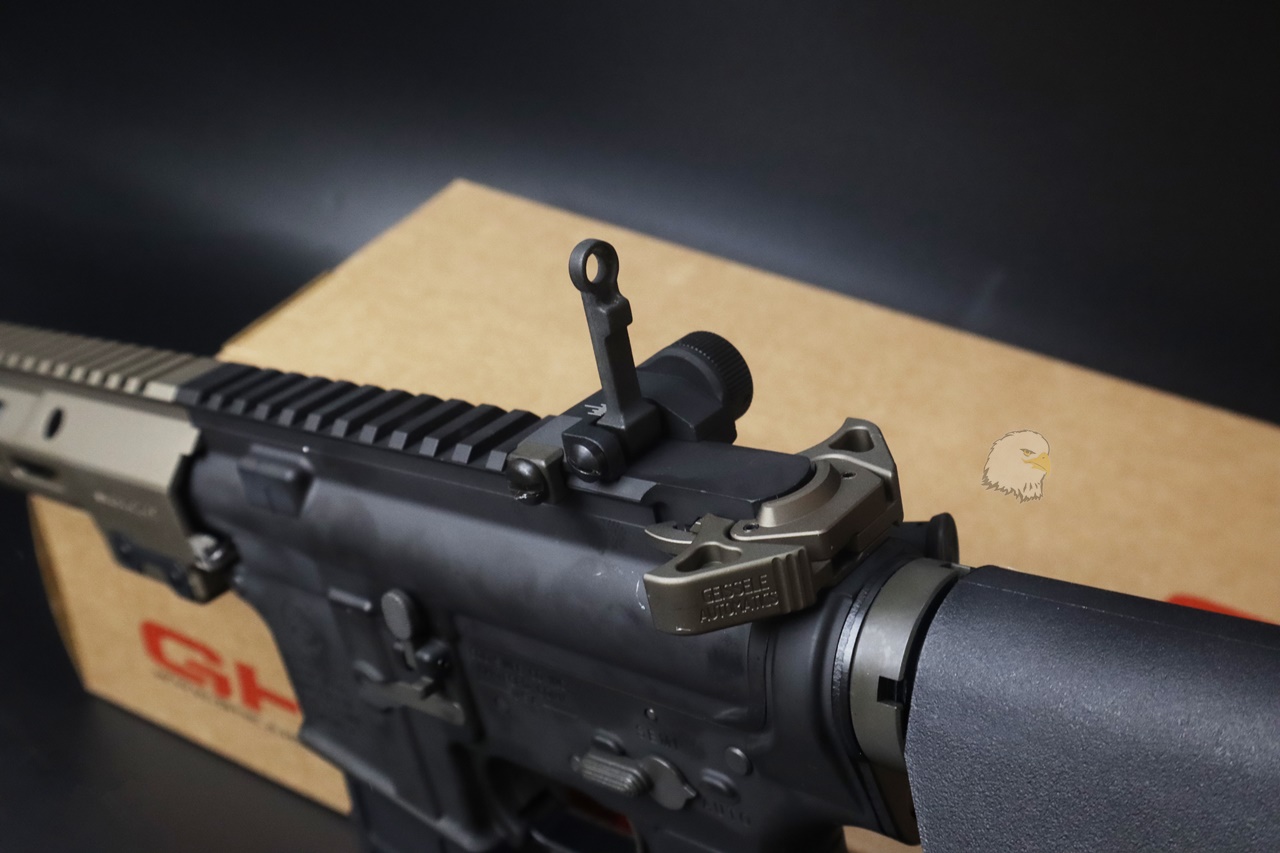 GHK授权刻字瓦斯步枪-COLT M4 MK16 URGI 14.5寸 V3瓦斯枪图9