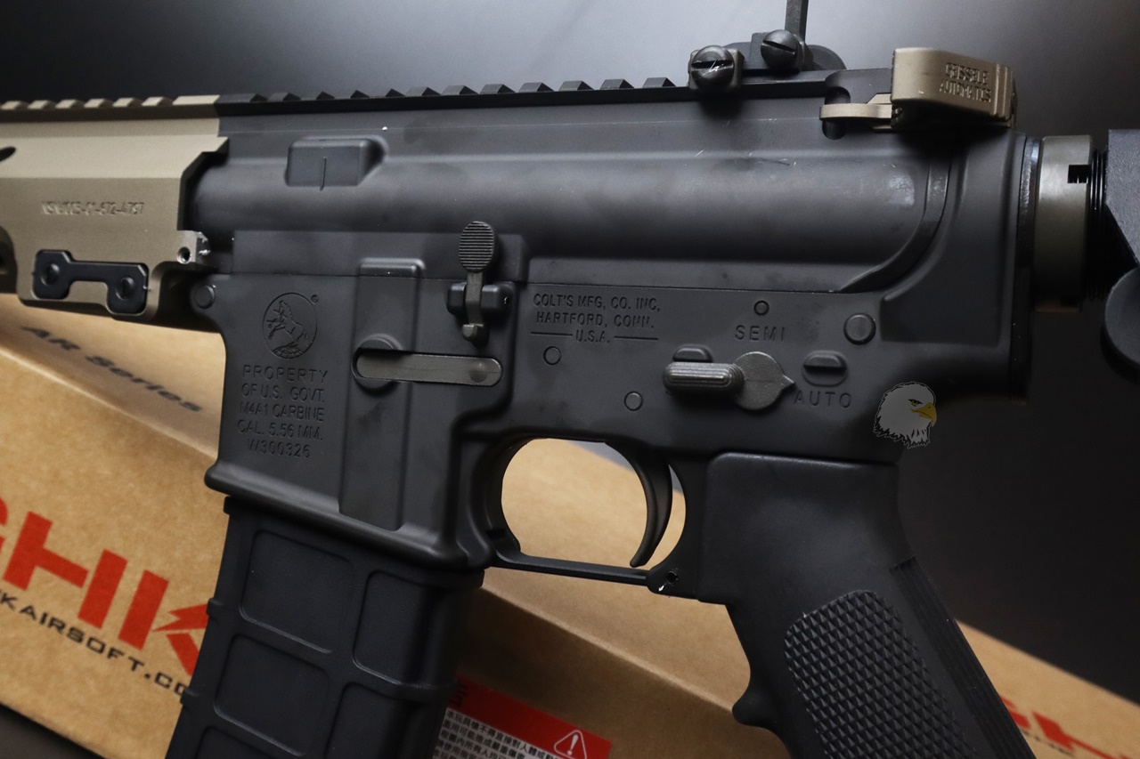 GHK授权刻字瓦斯步枪-COLT M4 MK16 URGI 14.5寸 V3瓦斯枪图10