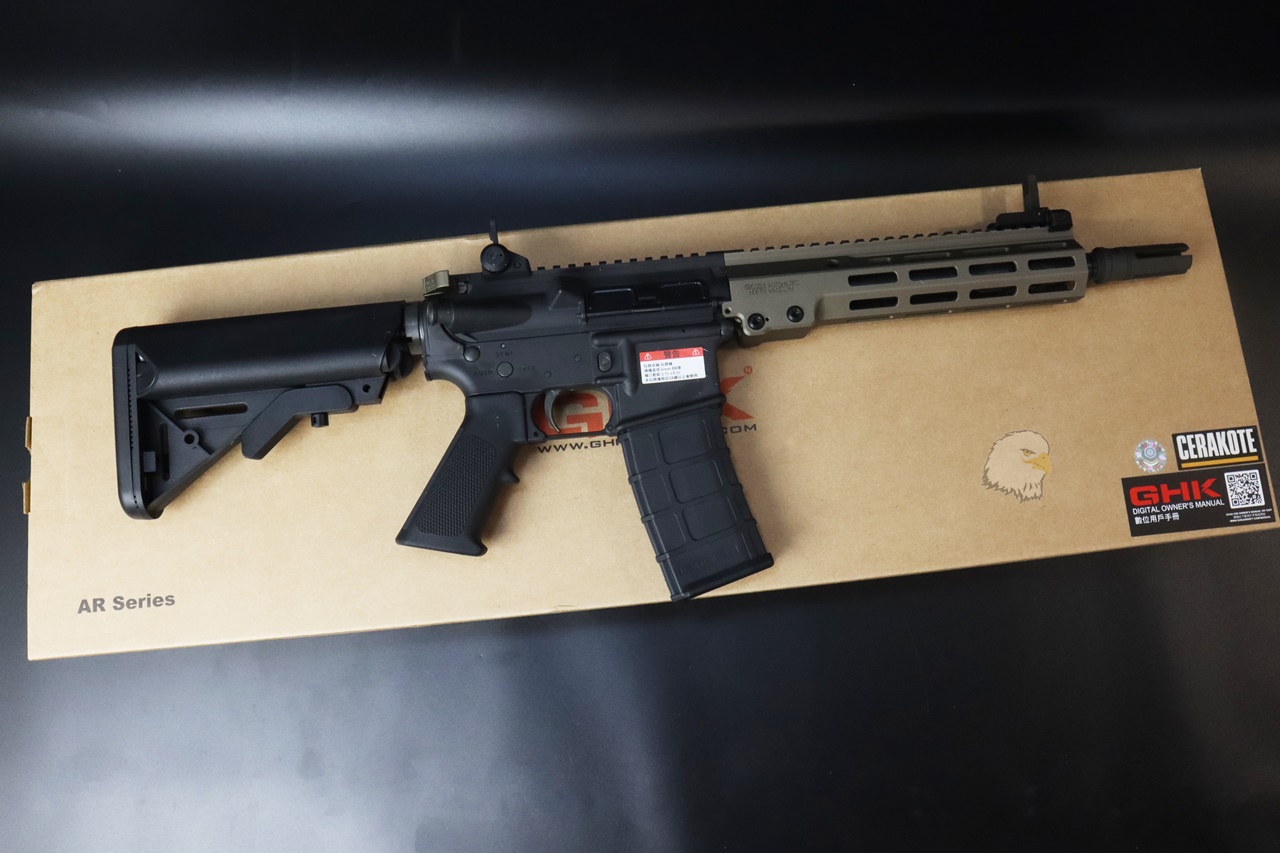 GHK瓦斯步枪-MK16 URG-I 10.3 GBB瓦斯枪-Colt原厂授权版瓦斯步枪图5