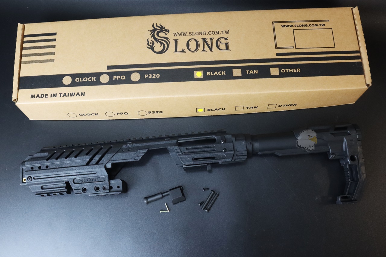 神龙SLONG手枪冲锋组-MPG-GLOCK冲锋枪G17(黑/沙)-SLN00703神龙格拉克全套组图2