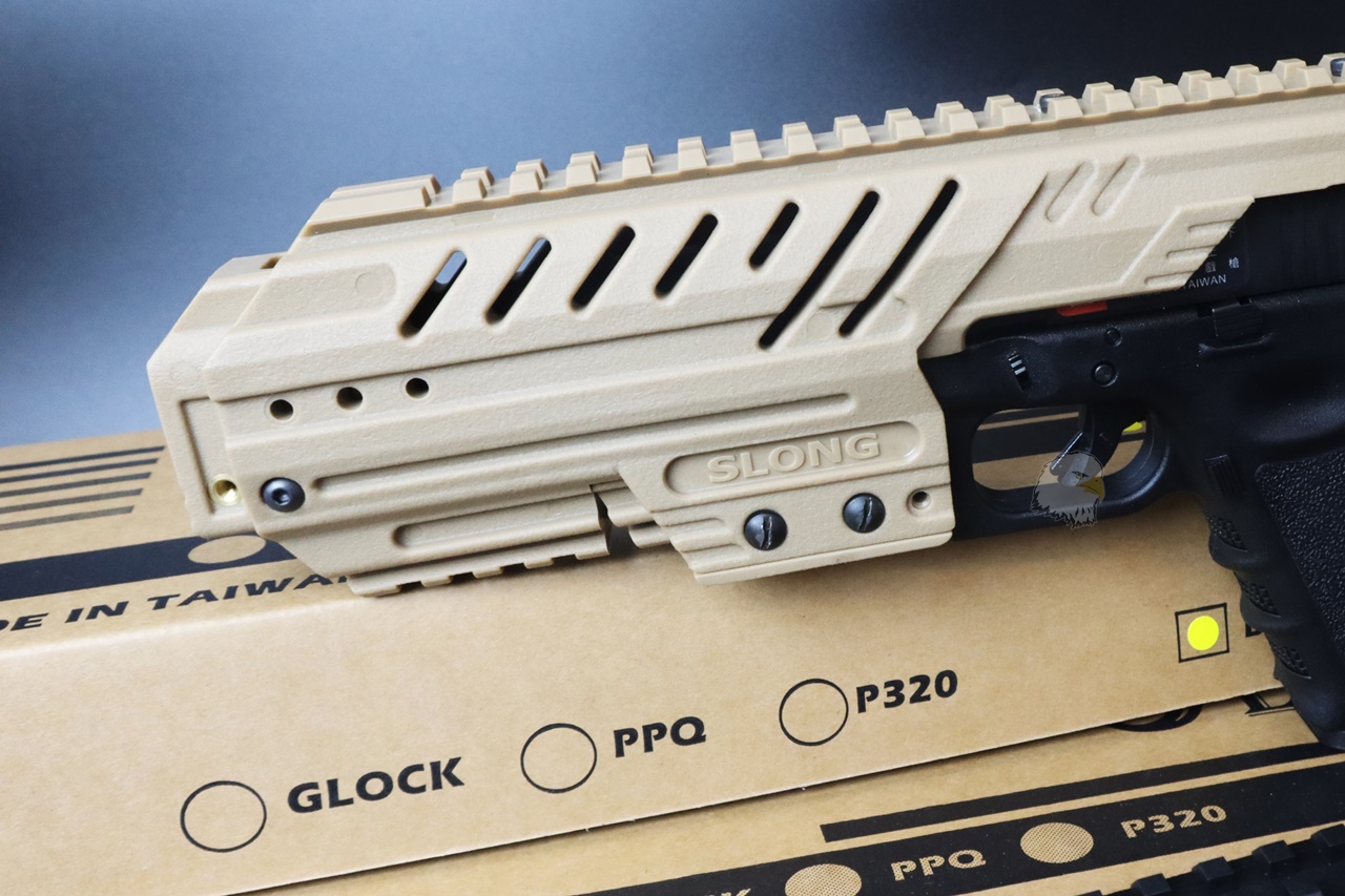 神龙SLONG手枪冲锋组-MPG-GLOCK冲锋枪G17(黑/沙)-SLN00703神龙格拉克全套组图13