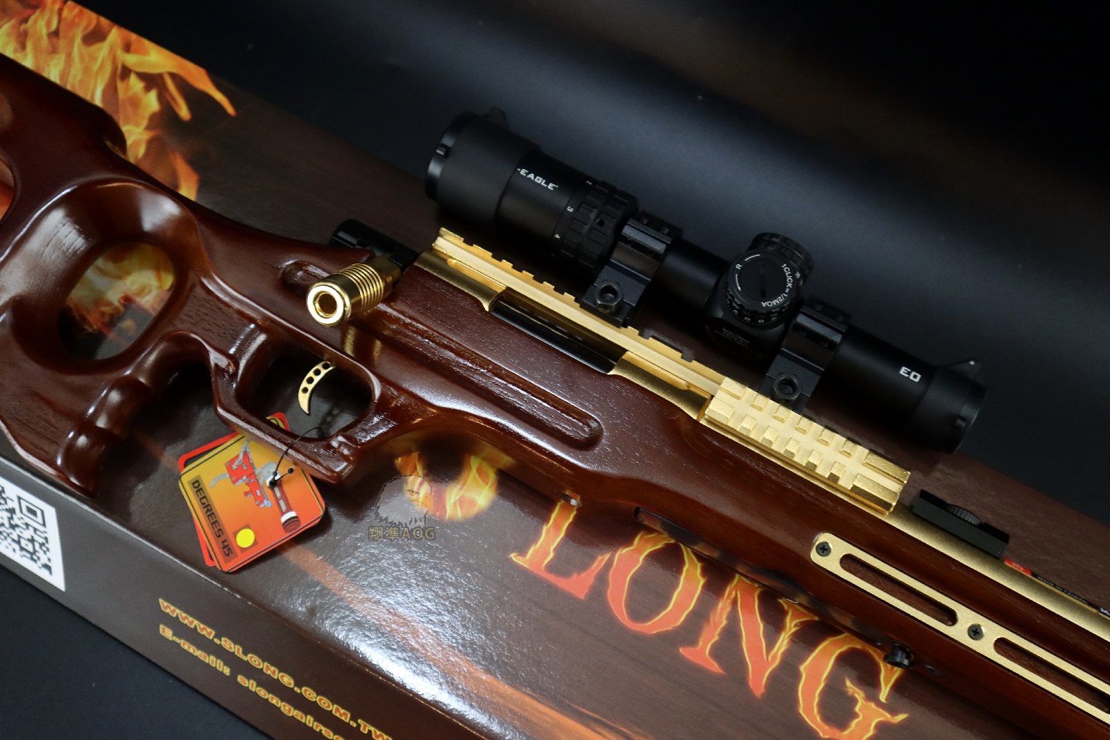 神龙SLONG狙击枪-WSR-100 K金GOLD含狙击镜图2