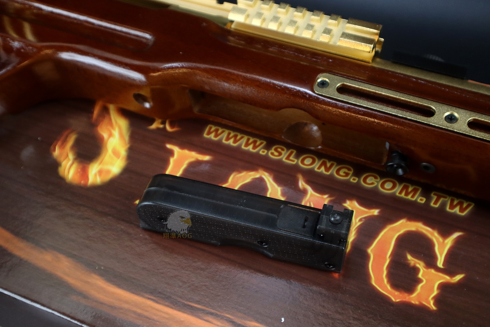 神龙SLONG狙击枪-WSR-100 K金 GOLD僵尸版图3