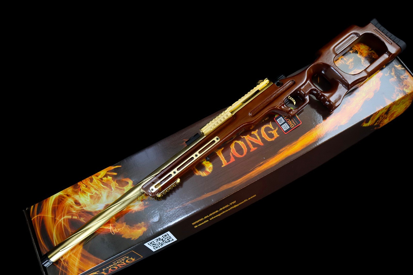 神龙SLONG狙击枪-WSR-100 K金 GOLD僵尸版图10