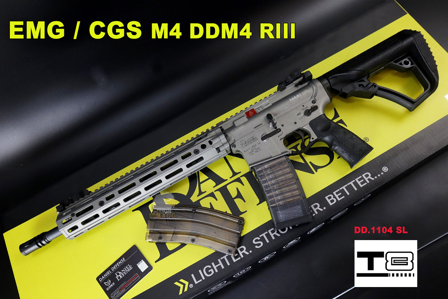EMG后座力瓦斯枪-CYMA M4 DDM4 RIII瓦斯枪图1
