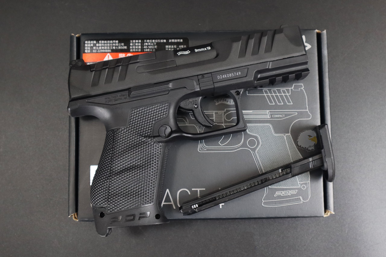 WG袖珍型CO2手枪-瓦尔特紧凑型CO2手枪-Walther PDP Compact 4 MOS CO2直压枪图4