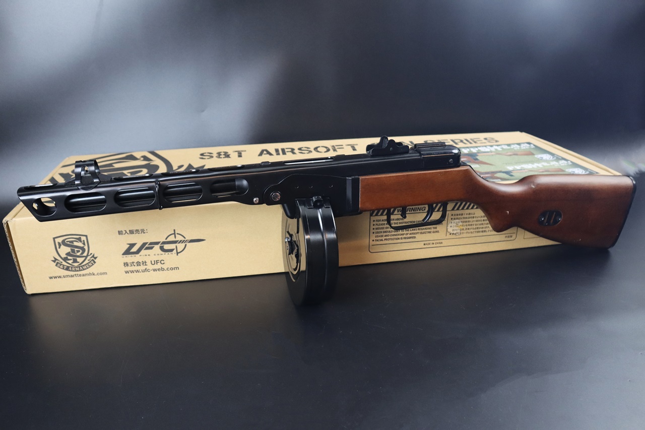 S&T全金属冲锋枪-PPSH-41 EBB巴巴莎电动枪图4