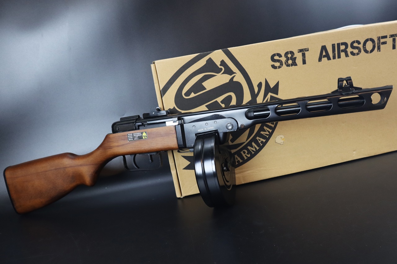 S&T全金属冲锋枪-PPSH-41 EBB巴巴莎电动枪图8