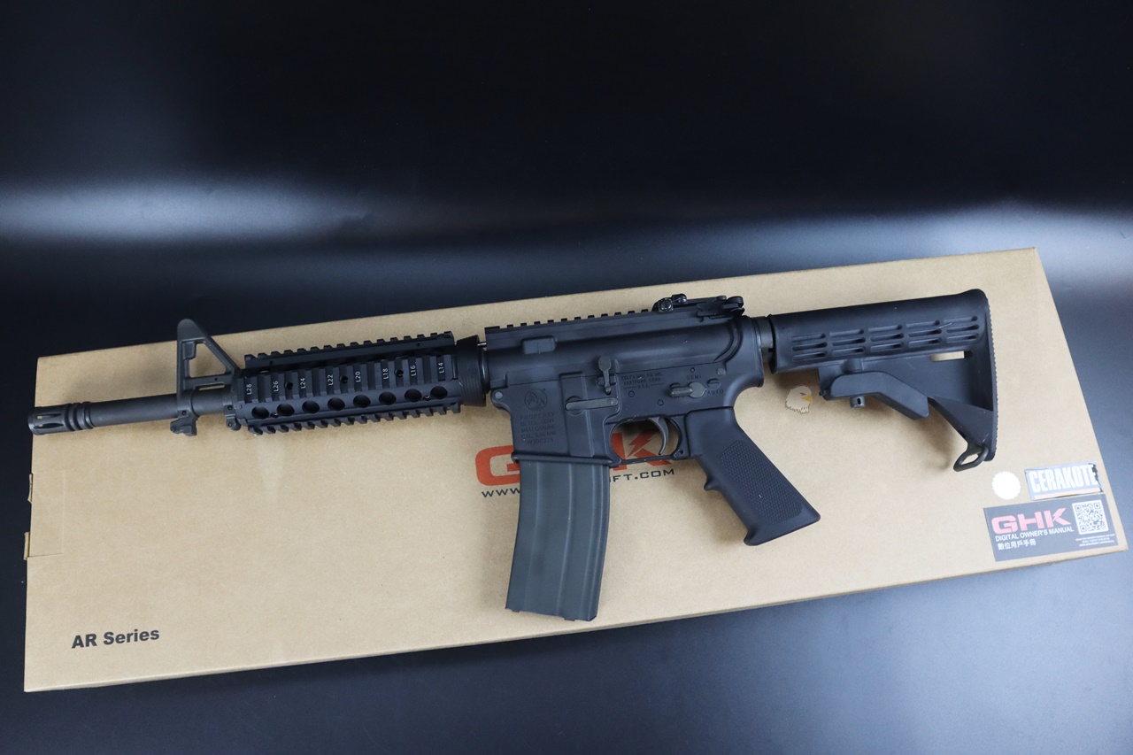 GHK M4-12.5-COLT-V3 GBB瓦斯枪-Colt小马授权瓦斯步枪图3