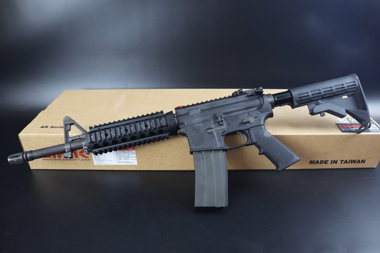 GHK M4-12.5-COLT-V3 GBB瓦斯枪-Colt小马授权瓦斯步枪图4