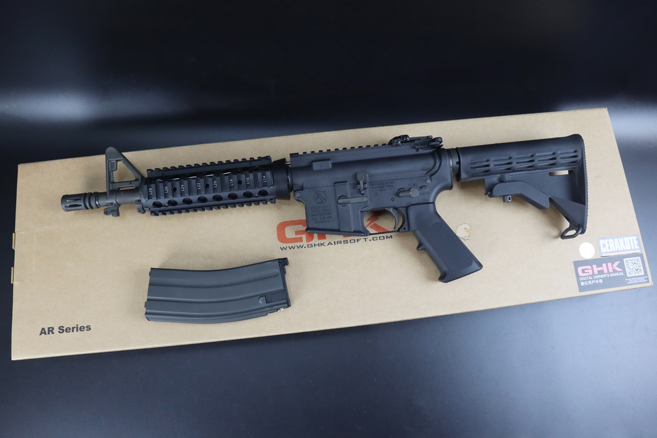 GHK-Colt瓦斯枪-M4 10.5 COLT V3GBB瓦斯枪-小马授权瓦斯步枪图8