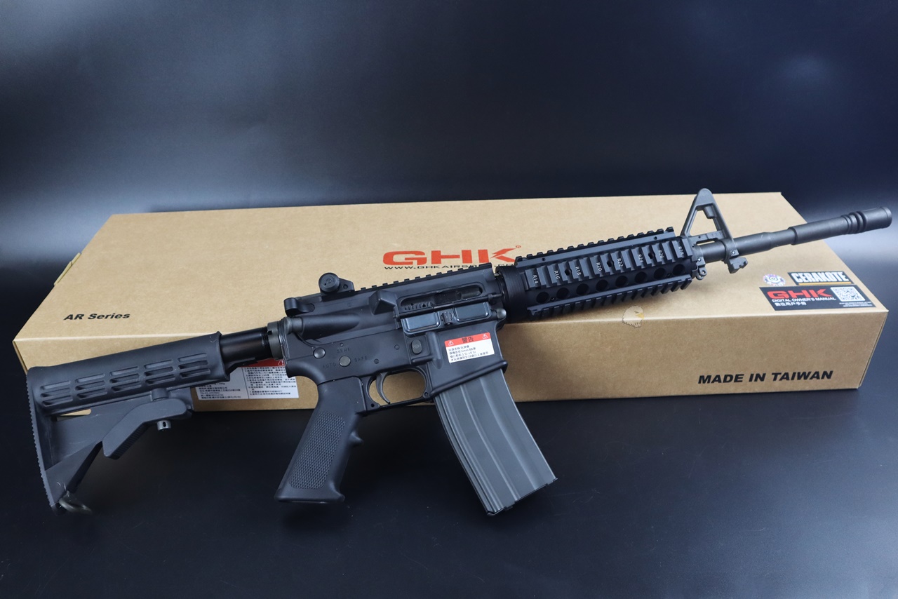 GHK瓦斯步枪-M4 14.5 COLT V3 GBB-Colt小马授权瓦斯步枪图6