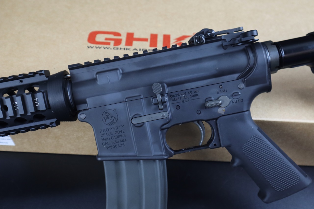 GHK瓦斯步枪-M4 14.5 COLT V3 GBB-Colt小马授权瓦斯步枪图15