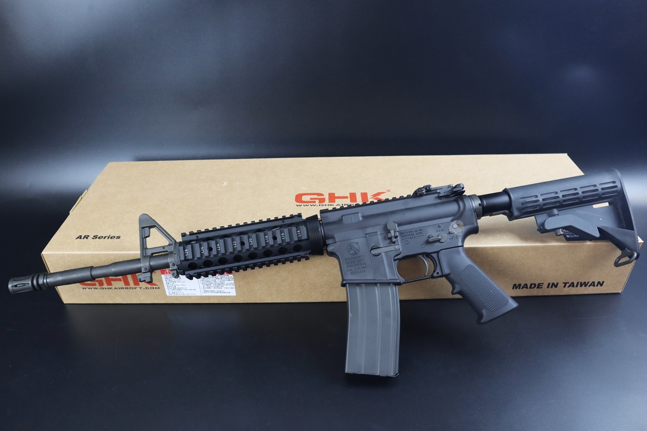GHK瓦斯步枪-M4 14.5 COLT V3 GBB-Colt小马授权瓦斯步枪图3