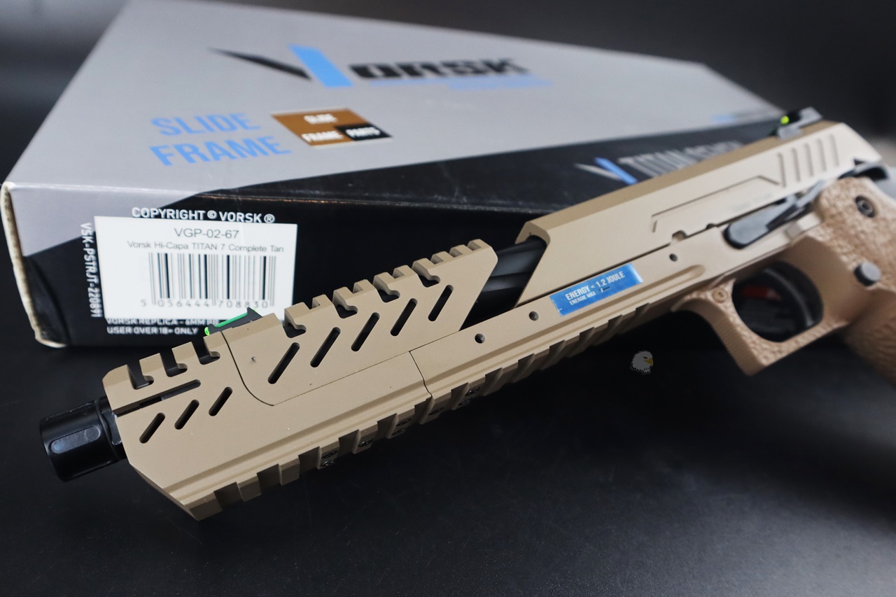 VORSK瓦斯手枪-Hi-Capa 7.0 TITAN(TAN)瓦斯枪图4