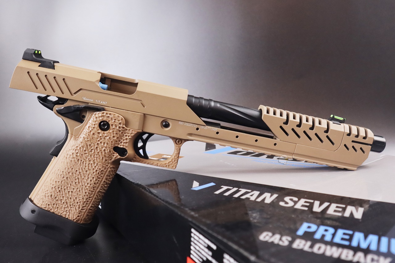 VORSK瓦斯手枪-Hi-Capa 7.0 TITAN(TAN)瓦斯枪图6