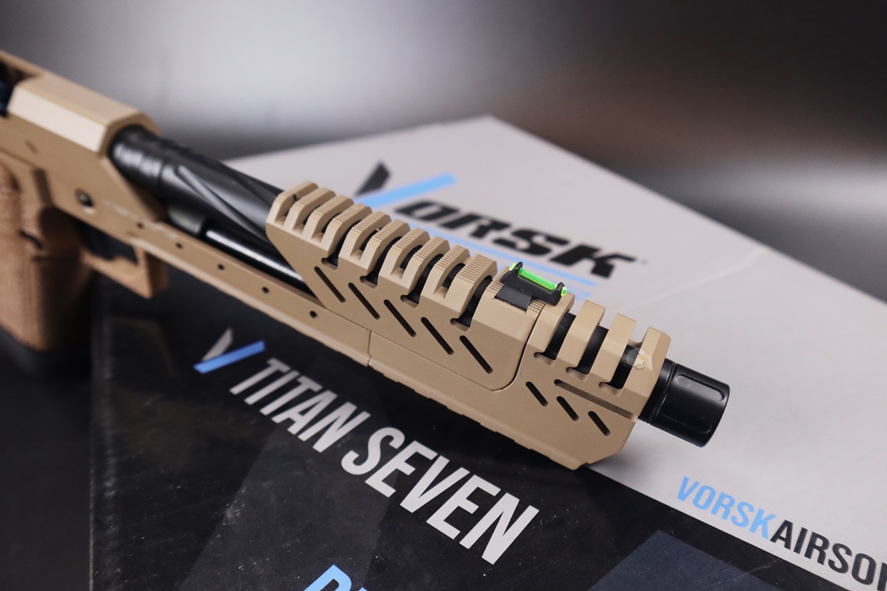 VORSK瓦斯手枪-Hi-Capa 7.0 TITAN(TAN)瓦斯枪图7