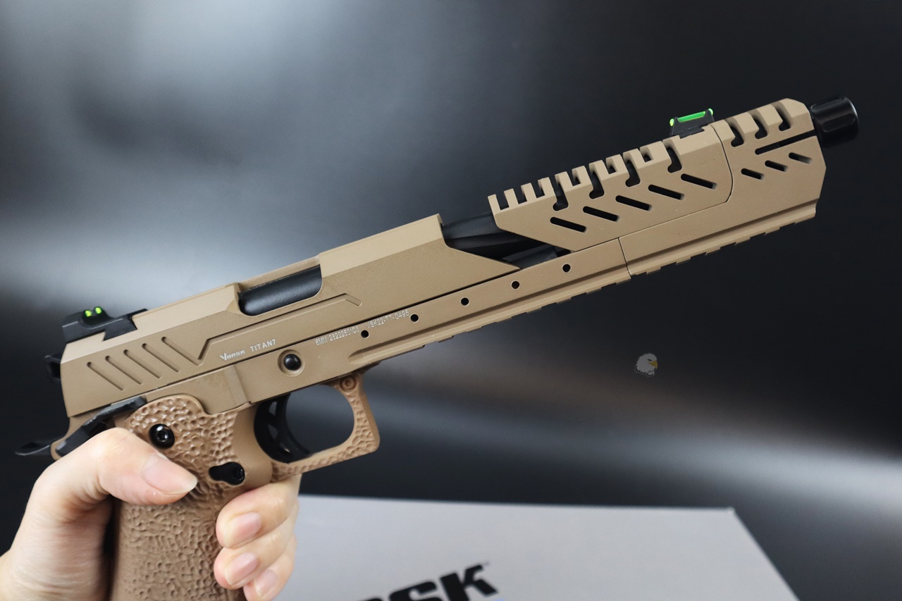 VORSK瓦斯手枪-Hi-Capa 7.0 TITAN(TAN)瓦斯枪图11