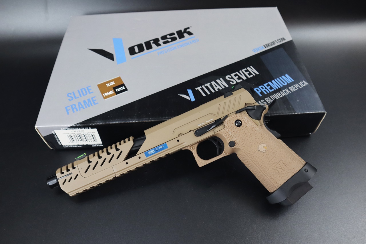 VORSK瓦斯手枪-Hi-Capa 7.0 TITAN(TAN)瓦斯枪图3