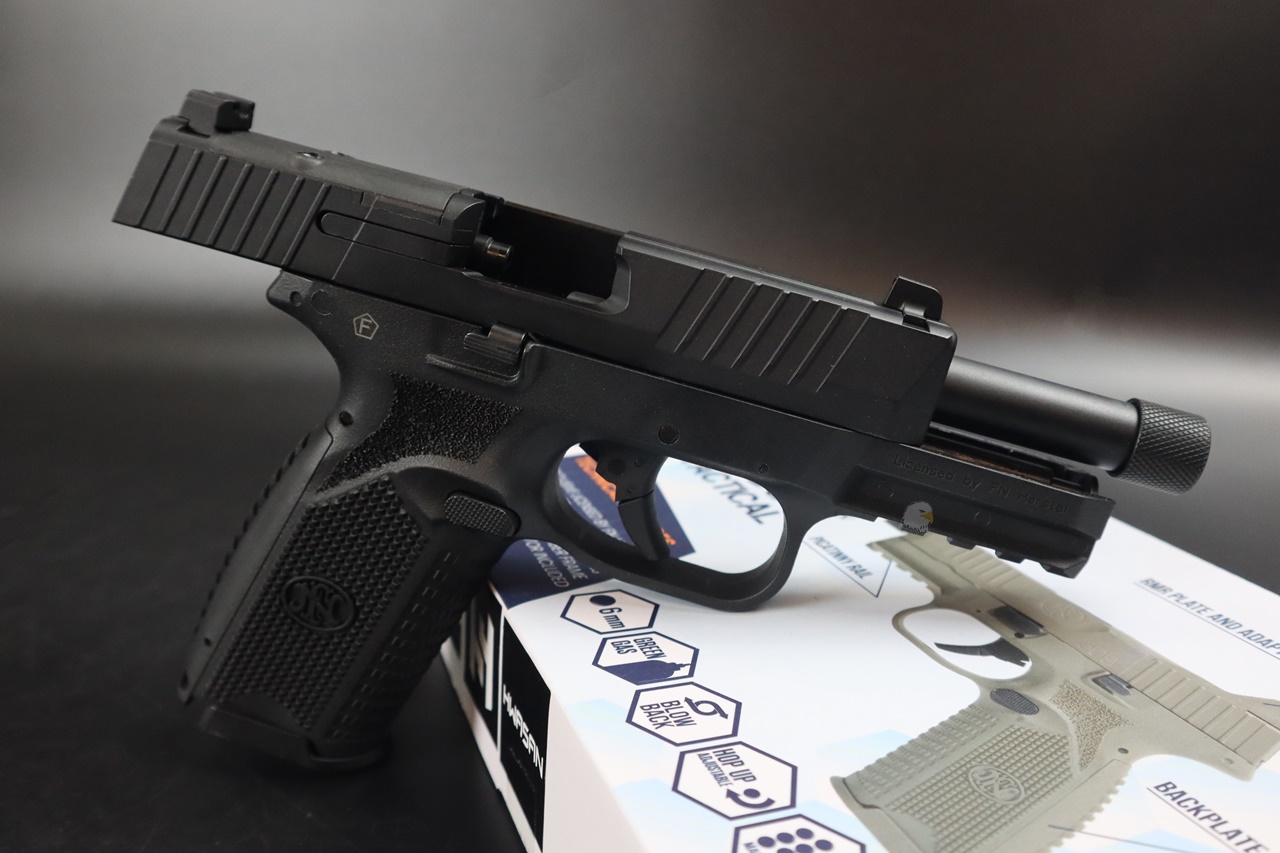EMG CYBERGUN FN 509瓦斯手枪-双鹰授权刻字GBB瓦斯手枪图7