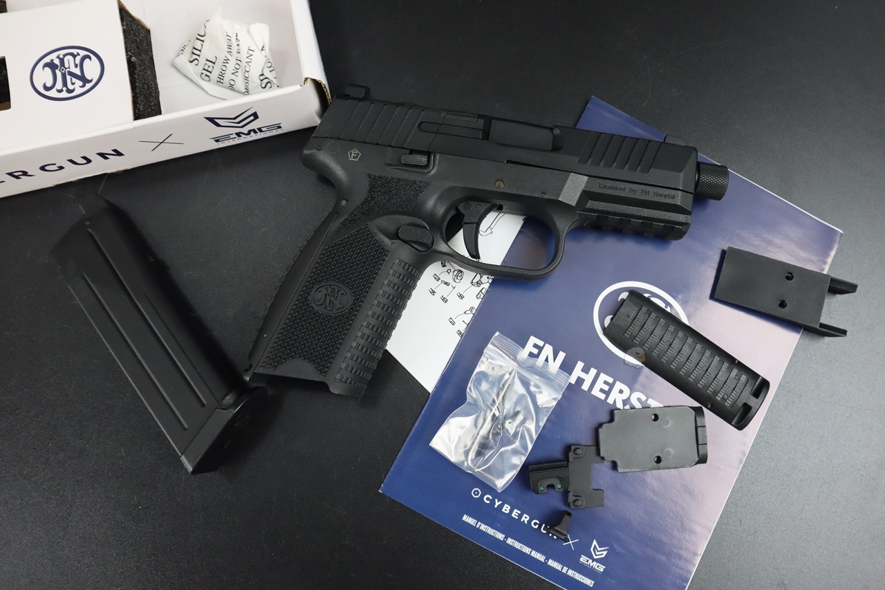 EMG CYBERGUN FN 509瓦斯手枪-双鹰授权刻字GBB瓦斯手枪图2